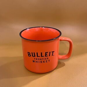 Bulleit Orange Enamel Mug